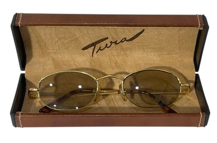 Tura Oval Sunglasses