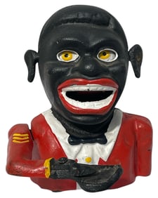 Contemporary Cast Iron Americana Bank