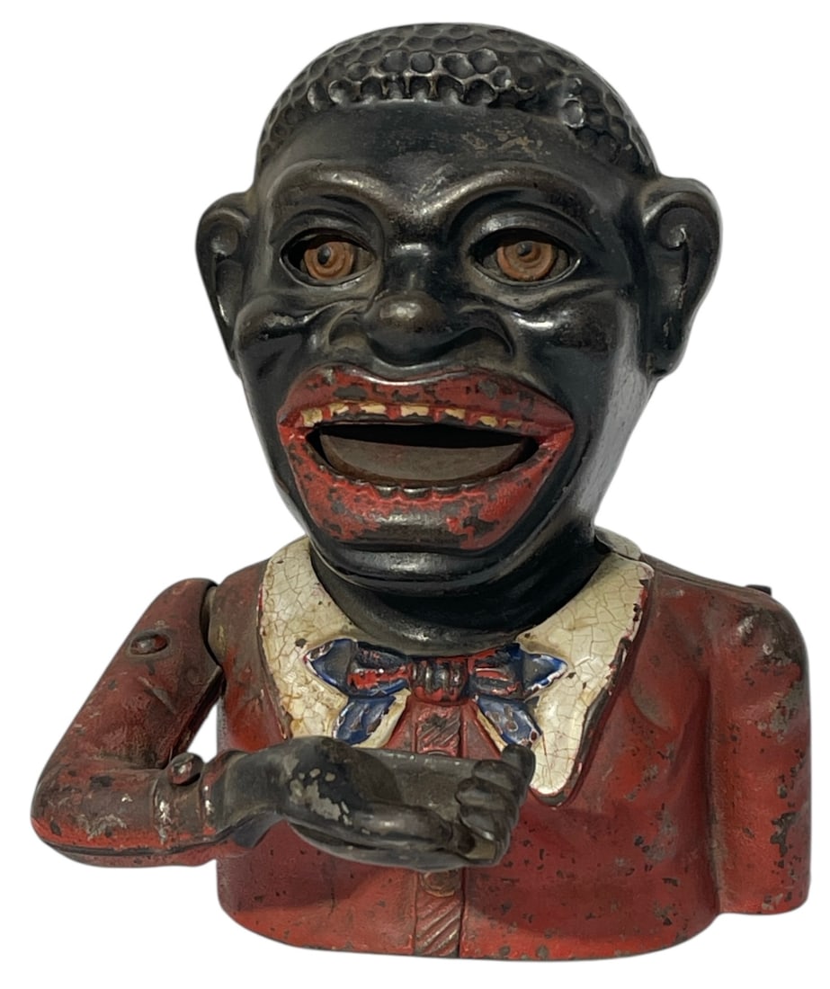 Contemporary Cast Iron Americana Bank (1 of 3)