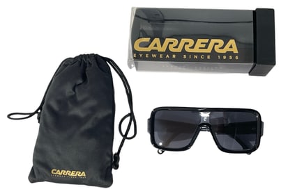 Carrera Flaglab 15 Ski Style Full Rim Shield Sunglasses