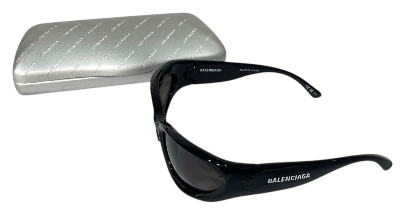 Balenciaga Swift Oval BB0157S Sunglasses (1 of 4)