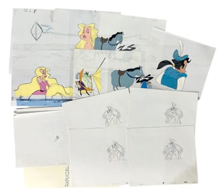 Animation Hand Drawn Drawings and Cels