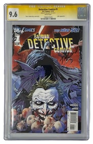 SIGNED By Tony Daniel DCs Detective Comics No. 1 | Graded 9.6