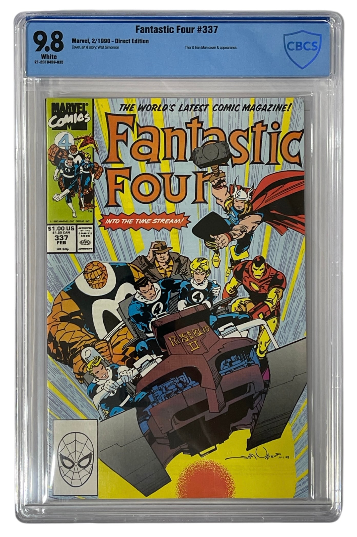 Marvels Fantastic Four No. 337 | Graded 9.8: Marvels Fantastic Four No. 337 | Graded 9.8