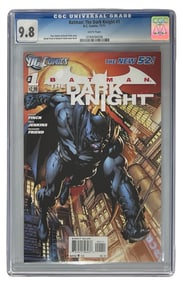 DCs Batman The Dark Knight No. 1 | Graded 9.8