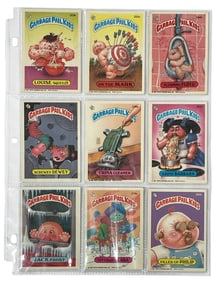 Garbage Pail Kids Trading Card Collection