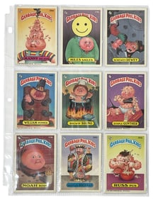 Garbage Pail Kids Trading Card Collection