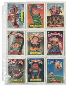 Garbage Pail Kids Trading Card Collection