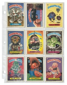 Garbage Pail Kids Trading Card Collection