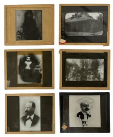 Glass Photo Slide Collection