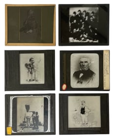 Glass Photo Slide Collection