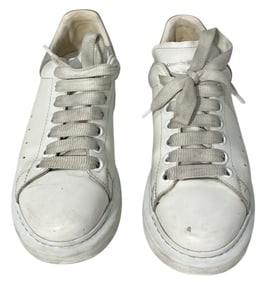 Alexander McQueen Oversized Leather Sneakers