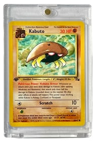 RARE Kabuto | 1st Edition Pokemon Trading Card