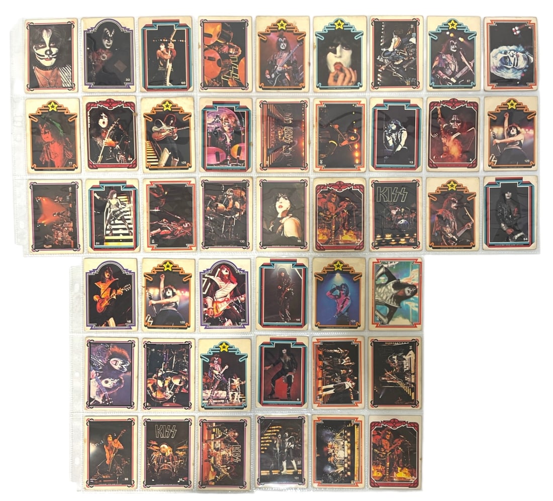KISS Trading Card Collection: AUTHENTICATION HAS NOT BEEN PERFORMED TO GUARANTEE VERIFICATION | All purchases are made at the buyers discretion