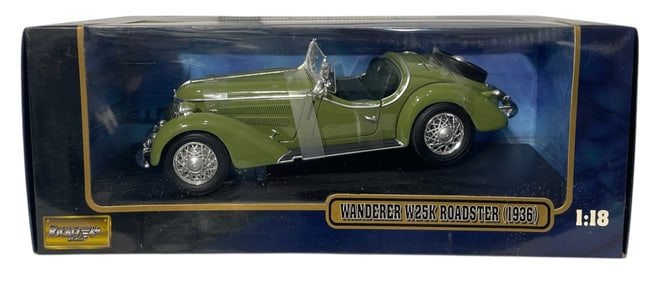 Ricko 1 18 scale Diecast Model | 1936 Wanderer W25K Roadster