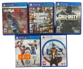 PS4 Video Game Collection