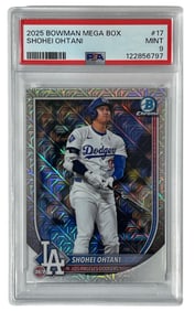 2025 Bowman Mega Box | Shohei Ohtani | No. 17 | Graded 9