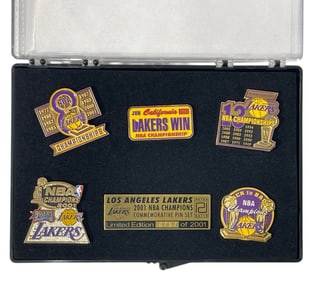 Los Angeles Lakers Pin Collection