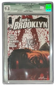 Signed Image Comics Back To Brooklyn No. 1 | Graded 9.8