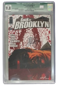 Signed Image Comics Back To Brooklyn No. 1 | Graded 9.8