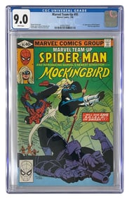 Marvel Comic Marvel Team Up No. 95 | Graded 9.0