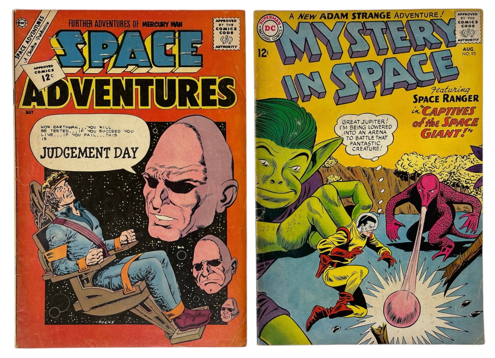 DCs Space Adventures and Mystery In Space Comic Book Collection (1 of 3)