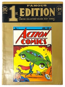 DC Comics First Edition Reprint of Action Comics No. 1