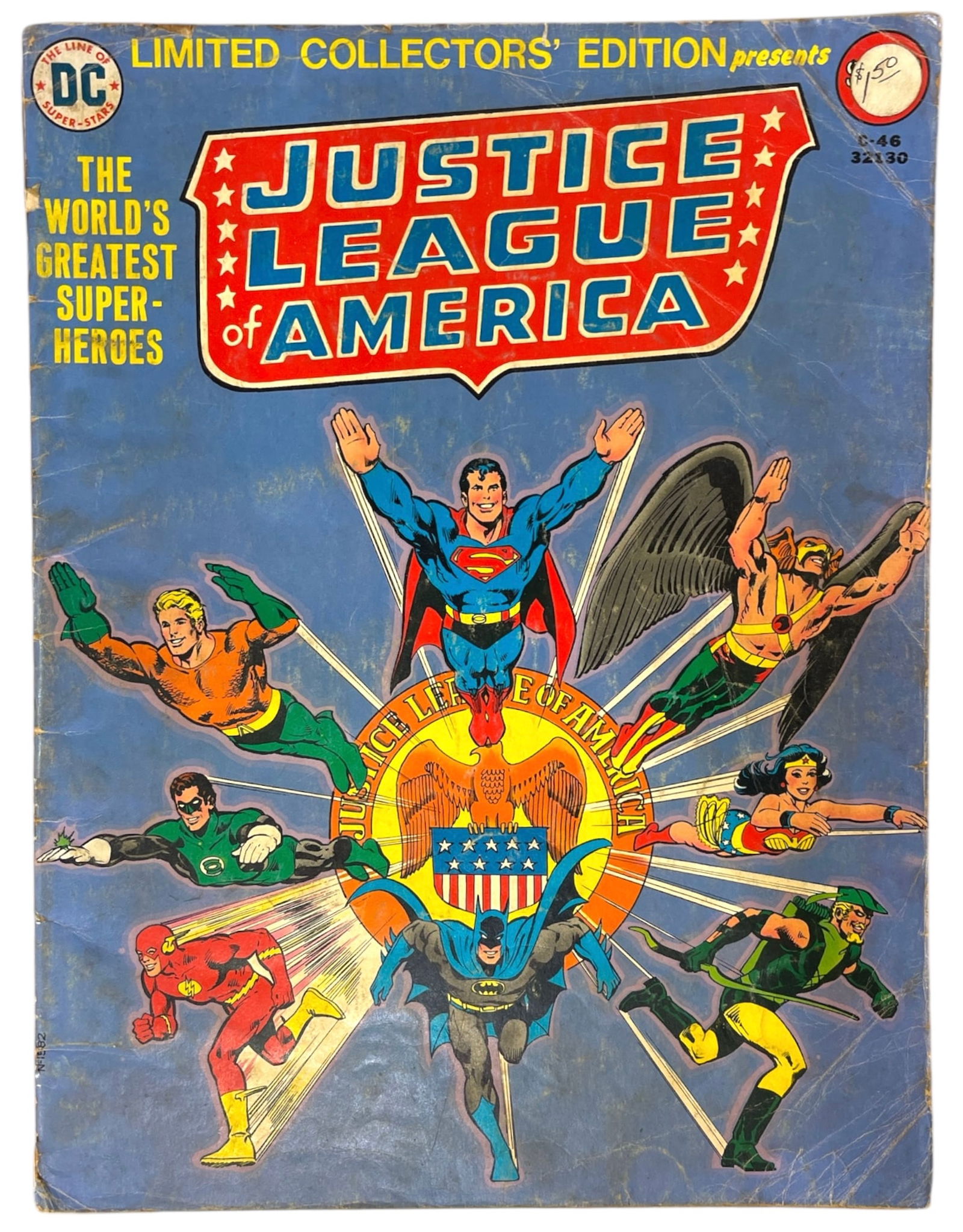 Limited Collectors Edition Presents Justice League of America | DC Treasury Comic Book (1 of 3)