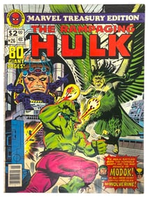 Marvel Treasury Edition Comic Book | No. 26 | The Rampaging Hulk
