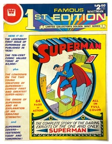 Whitman Comics 1st Edition Limited Collectors Series Reprint | Superman No. 1 Comic Book