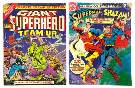 Marvels and DCs Comic Book Collection