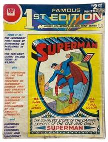Whitman Comics Famous 1st Edition Reprint | Superman No. 1 Comic Book