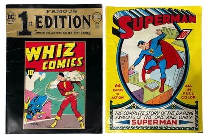 Superman and DCs Comic Book Collection