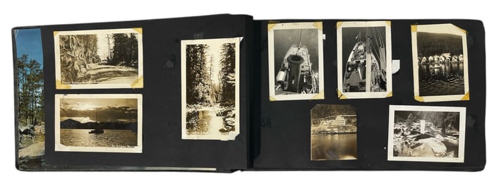Photo Document and Postcard Album