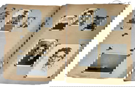 Photo Document and Postcard Album