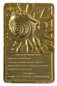 Burger King 1999 Pokemon Poliwhirl 23K Gold Plated Trading Card