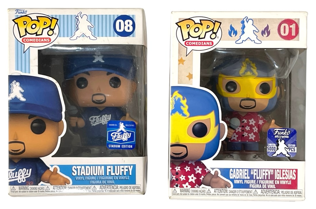 Funko POP Comedians | Lot of 2 Fluffy (1 of 2)