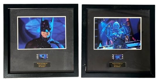 Batman and Robin Framed Photo and Film Collection