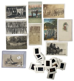 Postcard and Photo Slide Collection