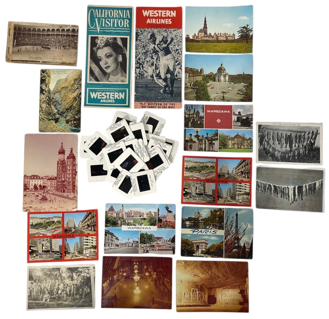 Postcard and Photo Slide Collection: Postcard and Photo Slide Collection