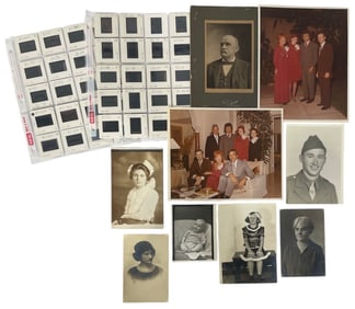 Postcard and Photo Slide Collection