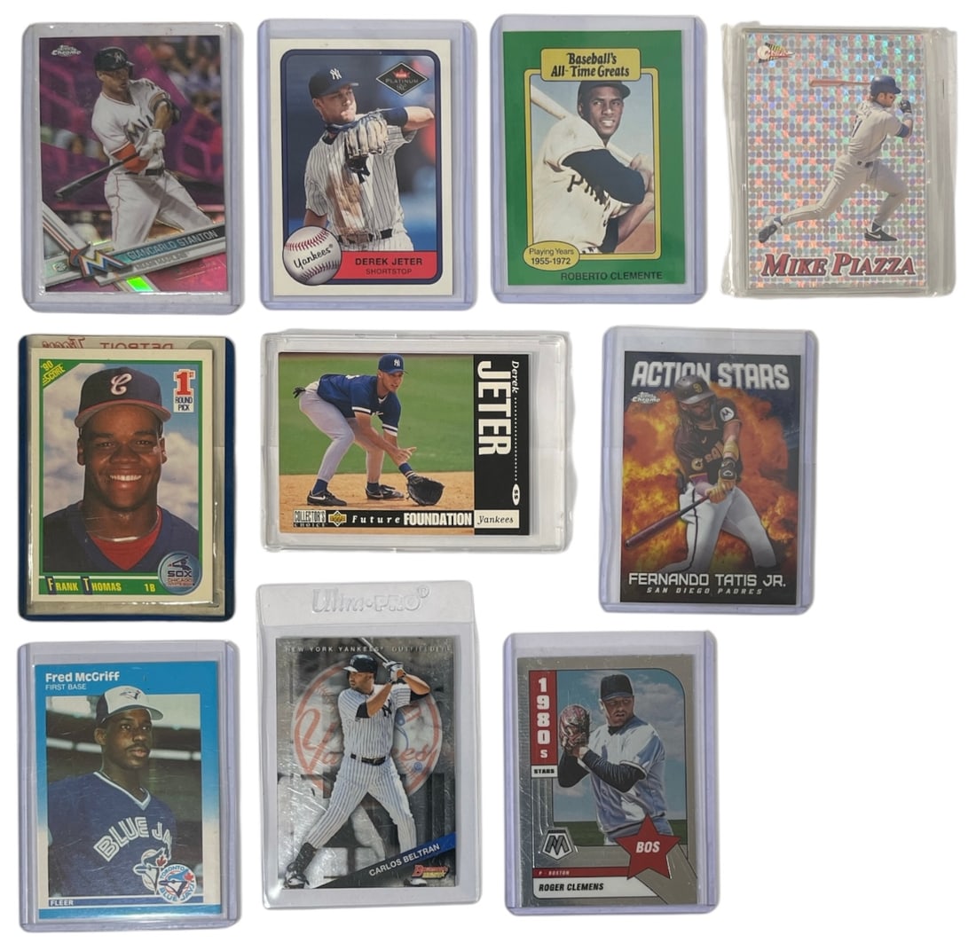 Baseball Collectors Cards | Sports Collectors Cards: AUTHENTICATION HAS NOT BEEN PERFORMED TO GUARANTEE VERIFICATION | All purchases are made at the buyers discretion