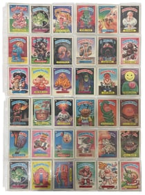 Garbage Pail Kids Trading Card Collection