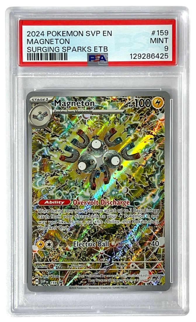 2024 Pokemon SVP | Magneton | No. 159 | Graded 9: 2024 Pokemon SVP | Magneton | No. 159 | Graded 9