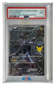2021 Pokemon Celebrations | Zekrom | No. 114 | Graded 9