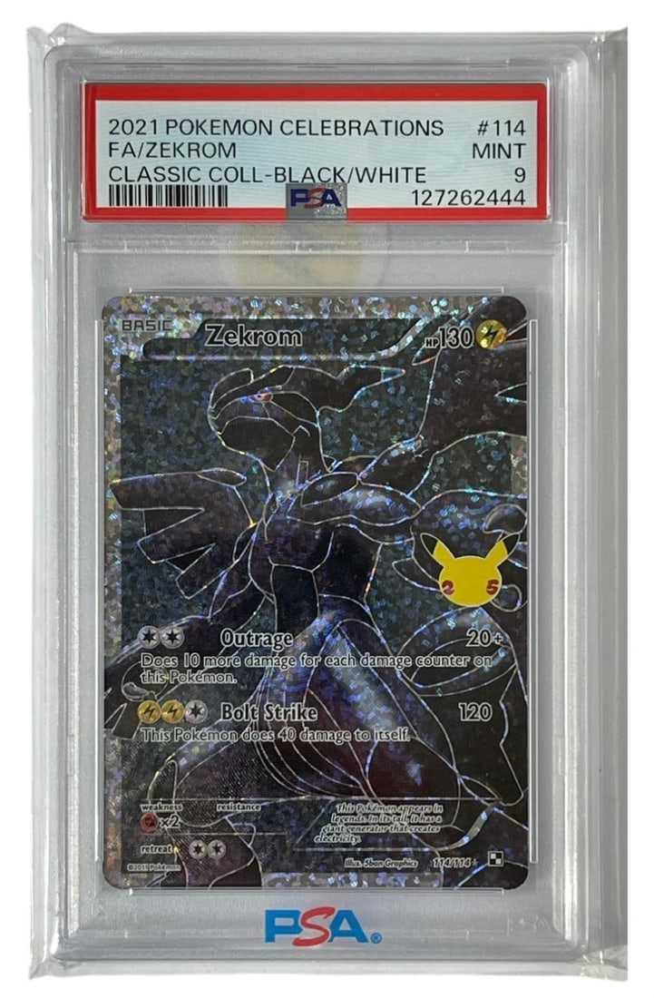 2021 Pokemon Celebrations | Zekrom | No. 114 | Graded 9: 2021 Pokemon Celebrations | Zekrom | No. 114 | Graded 9