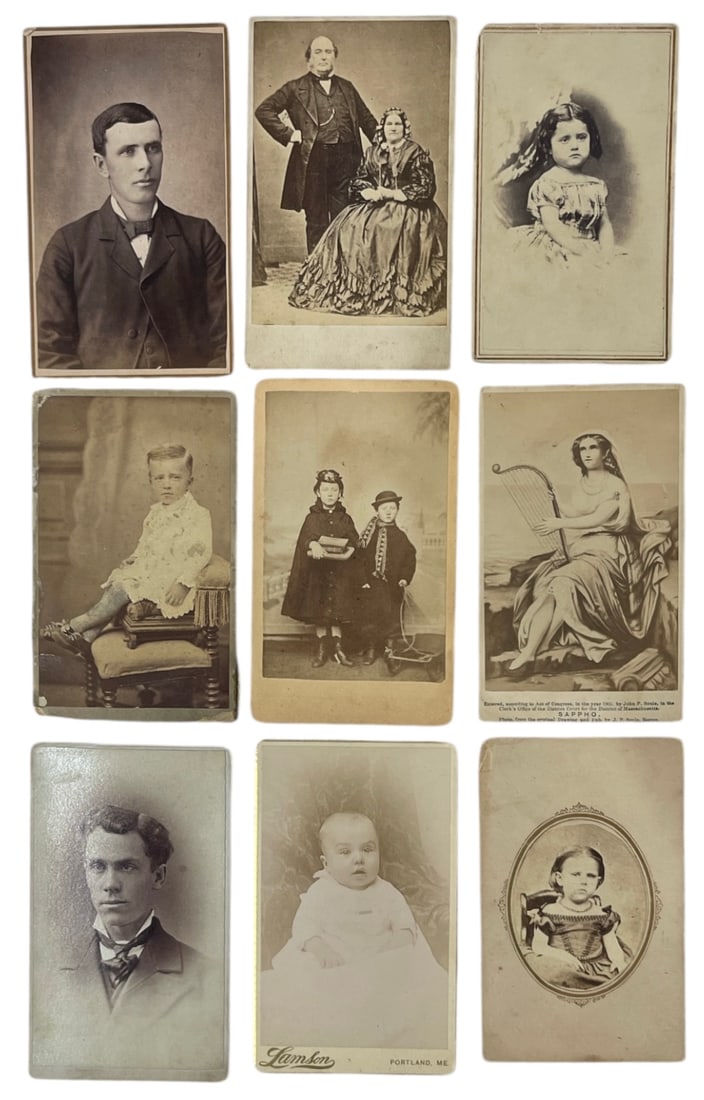 Cartes De Visite Photo Collection: Cartes De Visite Photo Collection