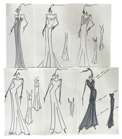 Original Hand Drawn Fashion Artwork