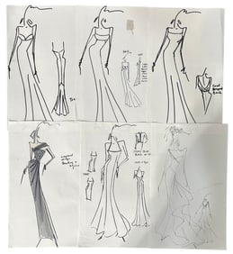 Original Hand Drawn Fashion Artwork