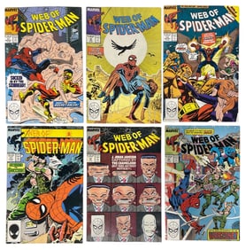 Marvels Web of Spider Man Comic Book Collection